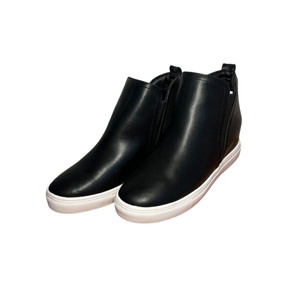 La Sheelah Women's Size 8.5 Hidden-03 Slip On Weatherproof Low Rain Boots Black - Picture 1 of 7